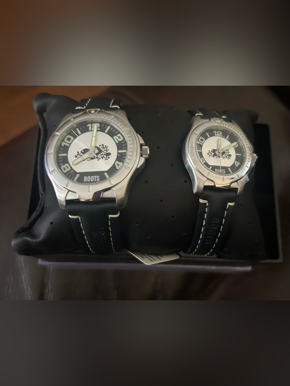 Brand New Roots Canada His & Hers Watch Set – Matching Pair in Box